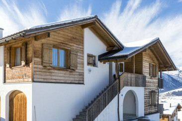 Chumahüs, Miraniga - Ansicht Winter