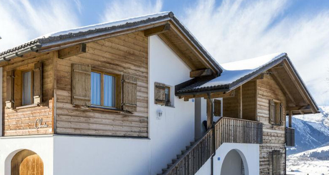 Chumahüs, Miraniga - Ansicht Winter