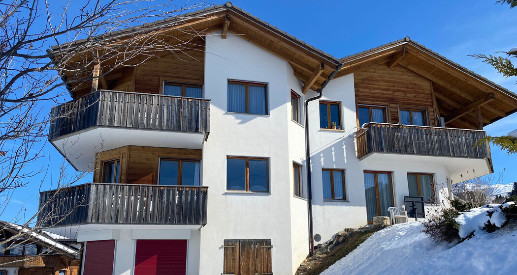 Chumahüs, Miraniga - Ansicht Winter