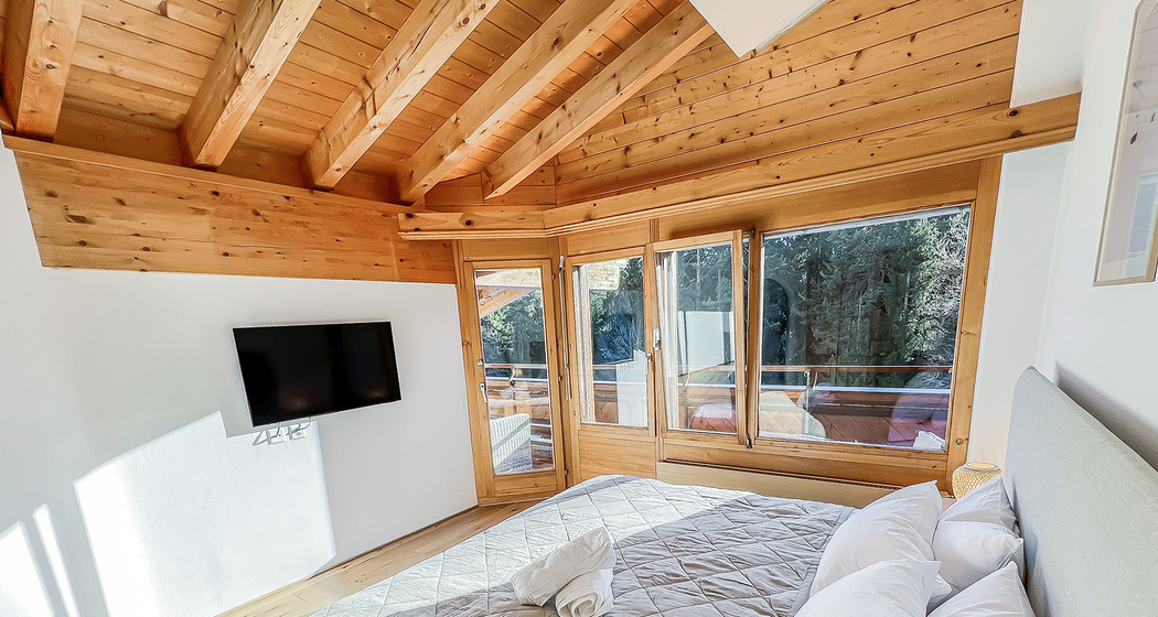 Neu renovierte Ferienwohnung im Park des Hotel***** Flims Waldhaus