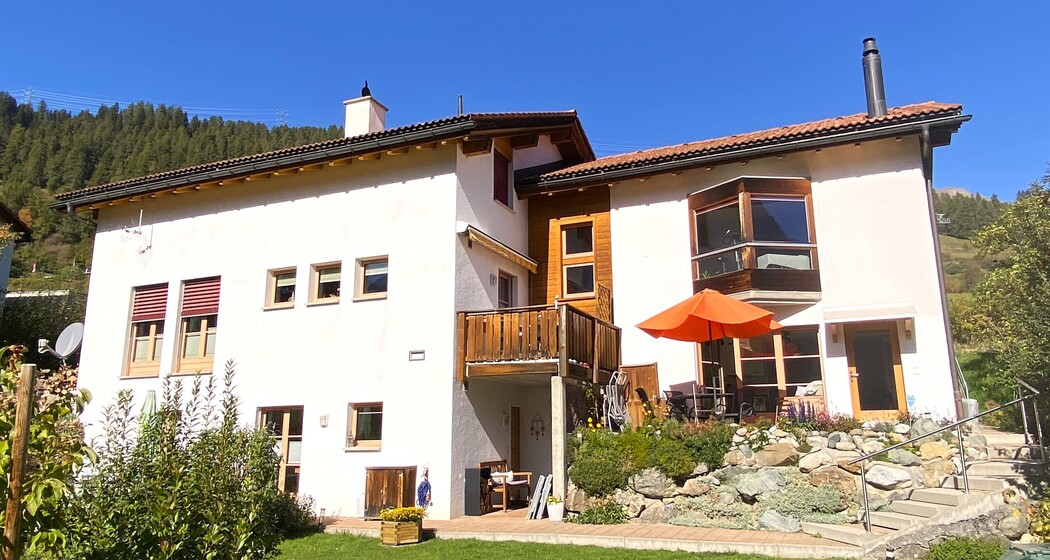 Haus Senda 495D, Südseite, Studio-Ferienwohnung Süd im mittleren EG rechts.