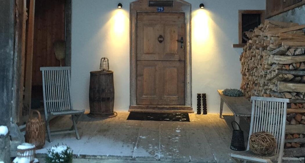 Eingang Casa Grischina