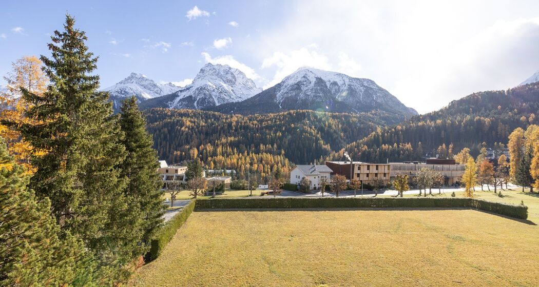 Panoramablick Unterengadiner Bergwelt