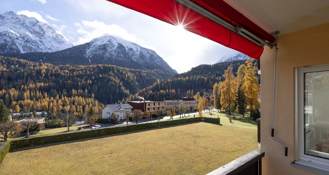 Panoramablick Unterengadiner Bergwelt
