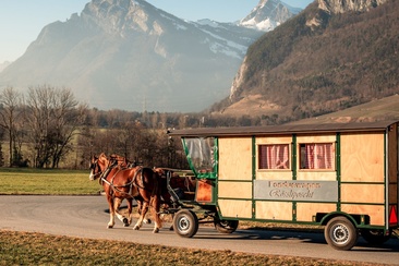 Fondue- Kutschenfahrt