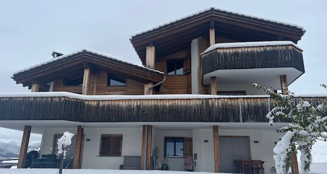 Ferienwohnung Hirtegga - Ansicht Winter