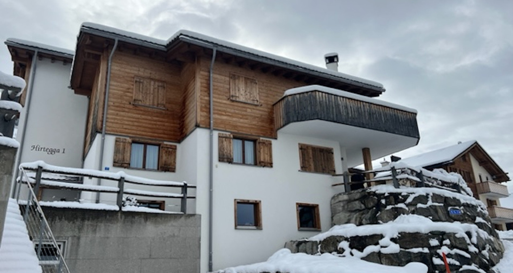 Ferienwohnung Hirtegga - Ansicht Winter