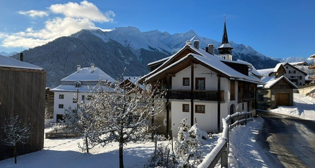 Ferienwohnung Casa Vanellus - Ansicht Winter