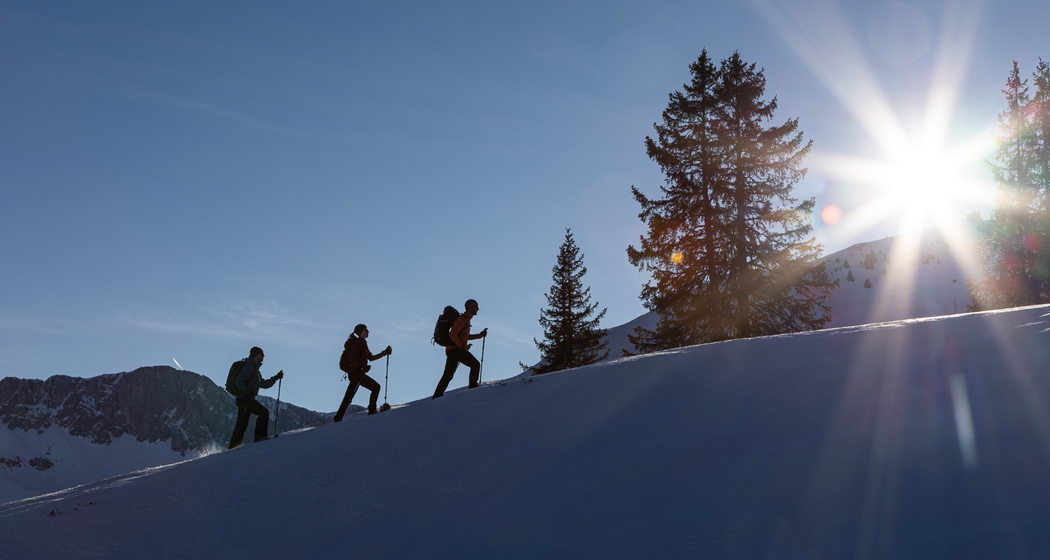 Schneeschuhwanderung St. Antöninen