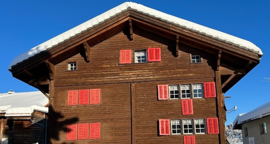Ferienwohnung Pfister - Ansicht Winter