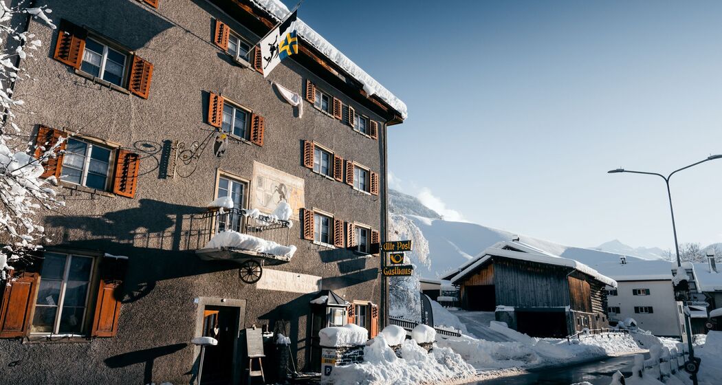 Aussenansicht Winter