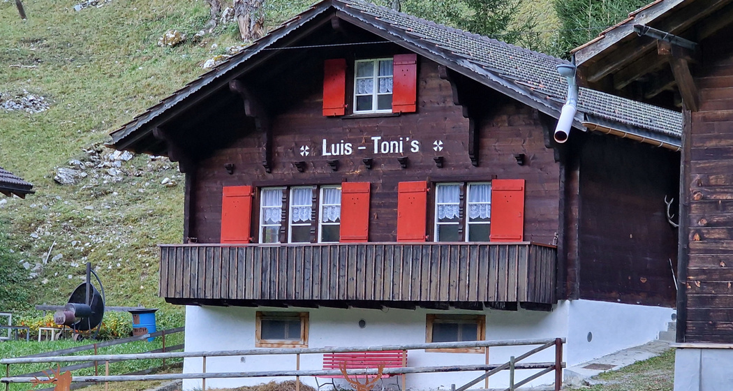 Berghaus Luis-Toni's, Aussenansicht