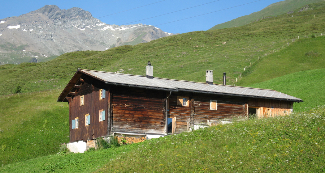Ferienhaus Büel - Camana - Ansicht Sommer