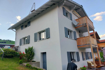 Ferienwohnung Bergblick Vigela - Ansicht Sommer