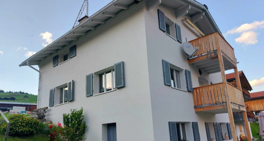 Ferienwohnung Bergblick Vigela - Ansicht Sommer