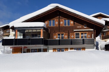 Ferienwohnung Schweizer - Ansicht Winter