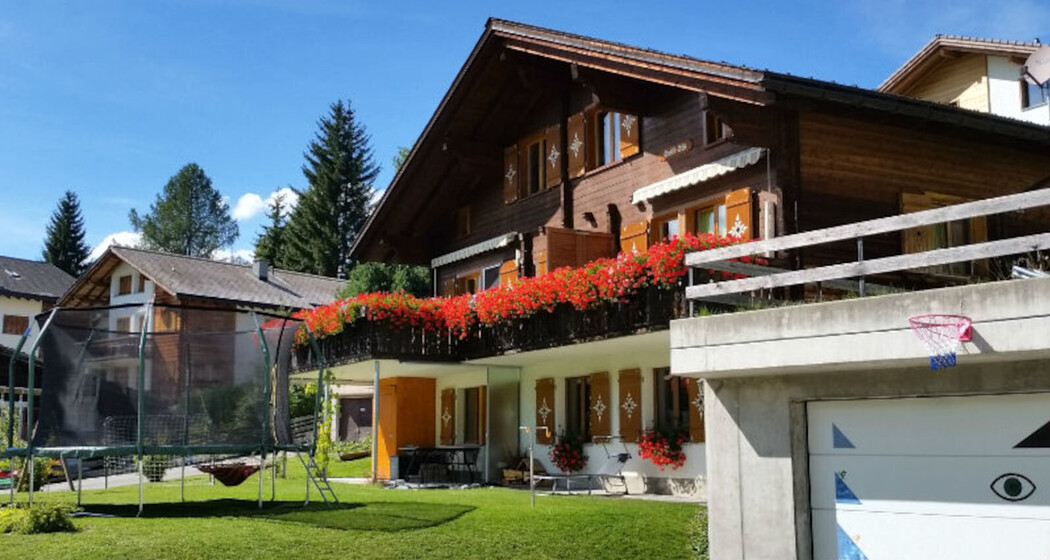 Ferienwohnung Schweizer - Ansicht Sommer