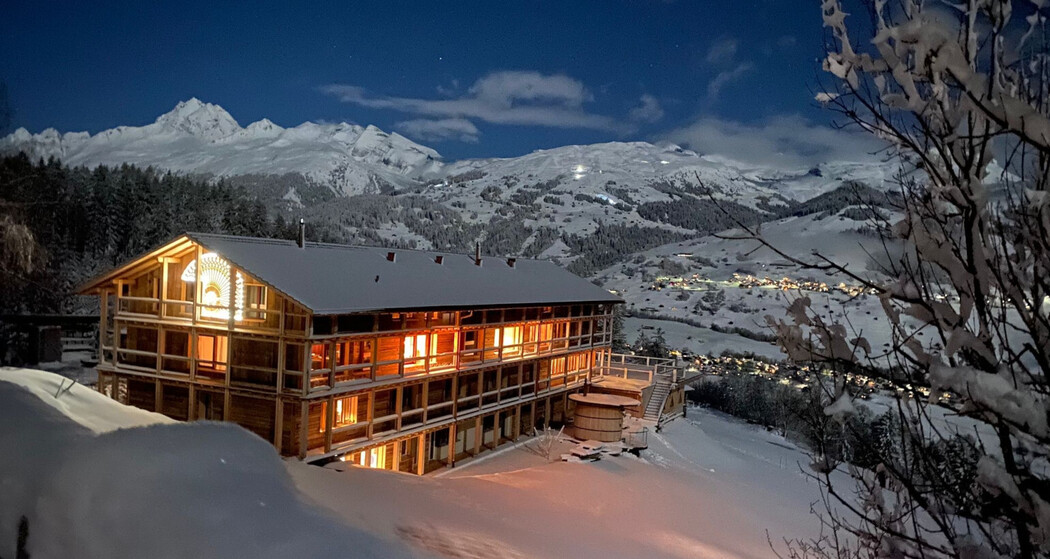 Ferienhaus Regan - Ansicht Winter