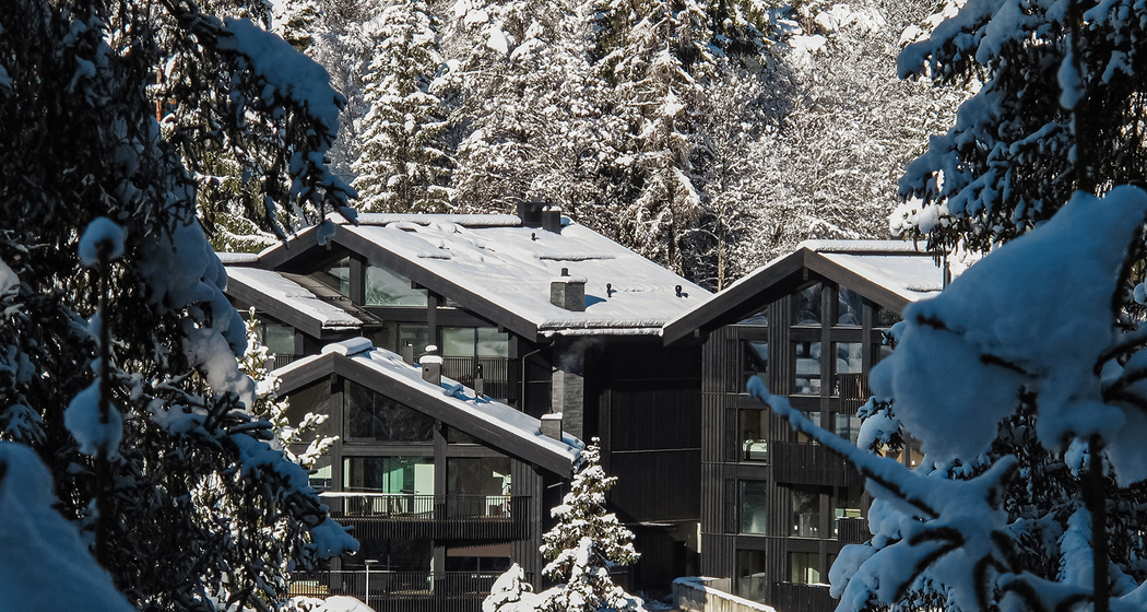 Winter Ansicht Aussen