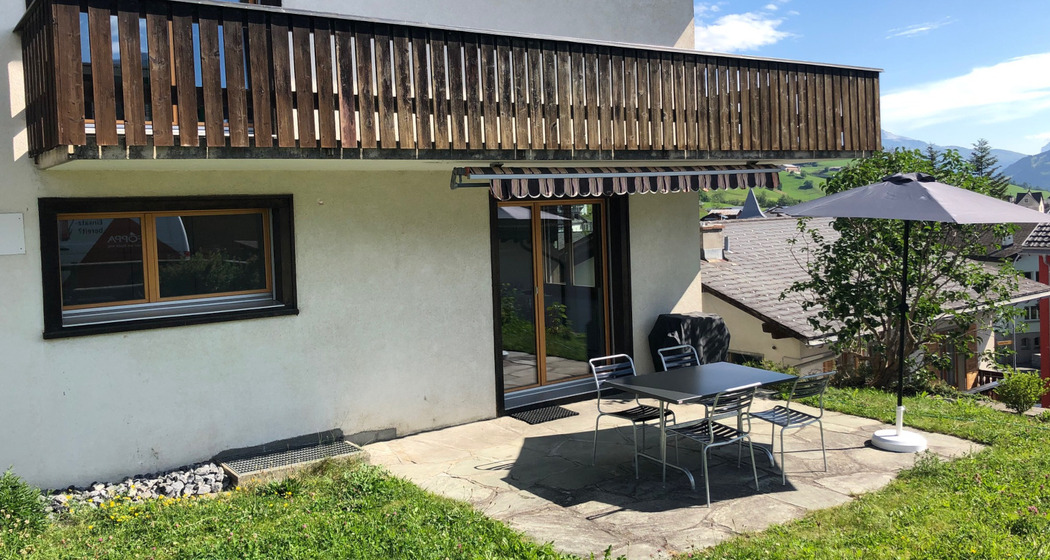 Ferienwohnung Sumsiaras - Ansicht Sommer