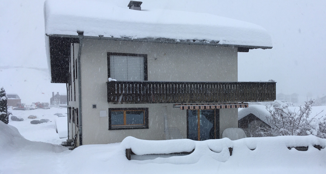 Ferienwohnung Sumsiaras - Ansicht Winter