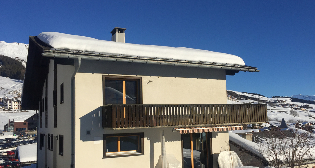 Ferienwohnung Sumsiaras - Ansicht Winter