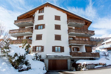 Ferienwohnung Davos Caplan Leemann - Ansicht Winter