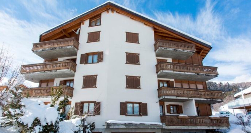Ferienwohnung Davos Caplan Leemann - Ansicht Winter