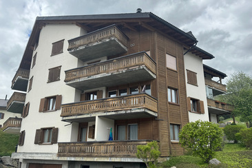 Ferienwohnung Davos Caplan Leemann - Ansicht Sommer