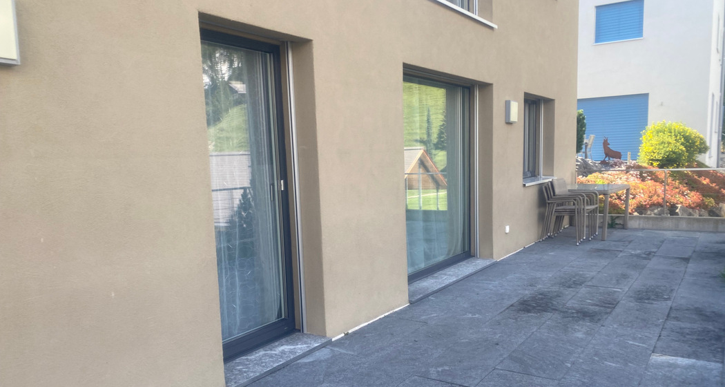 Ferienwohnung Denter Uaula Tanno - Terrasse