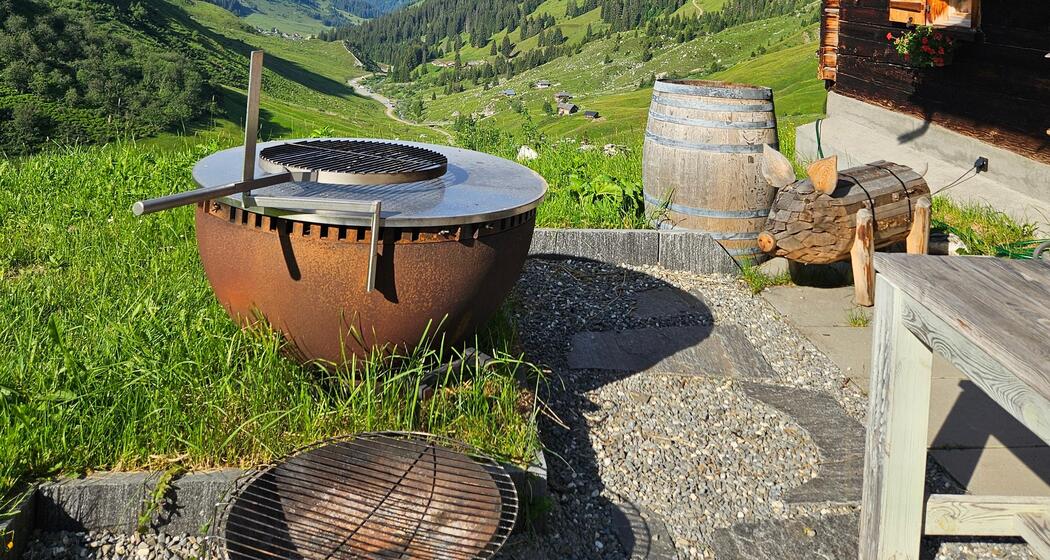 Sitzplatz mit Aussicht