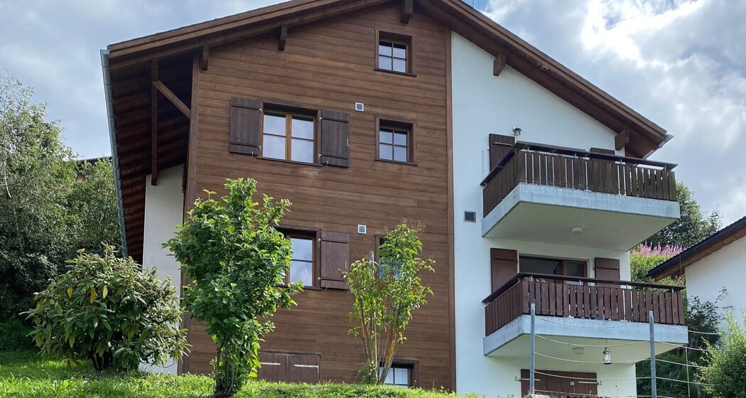 Ferienwohnung Roda Mulin - Ansicht Sommer