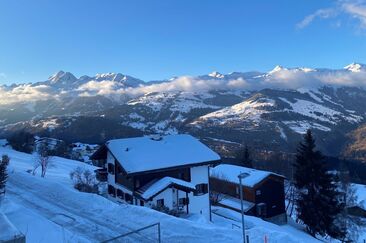Ferienwohnung Roda Mulin - Aussicht Winter