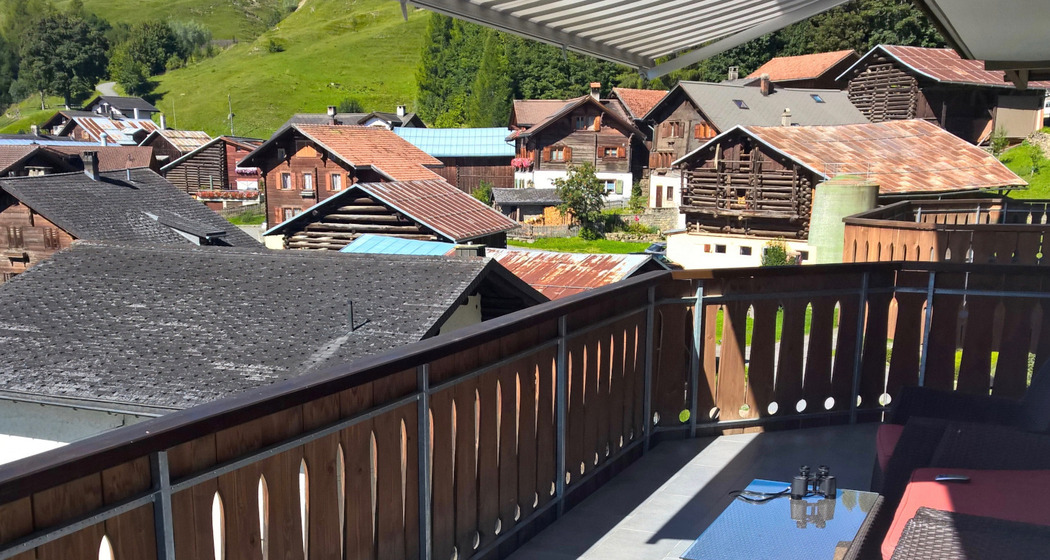 Ferienwohnung Residenza Bein - Terrasse