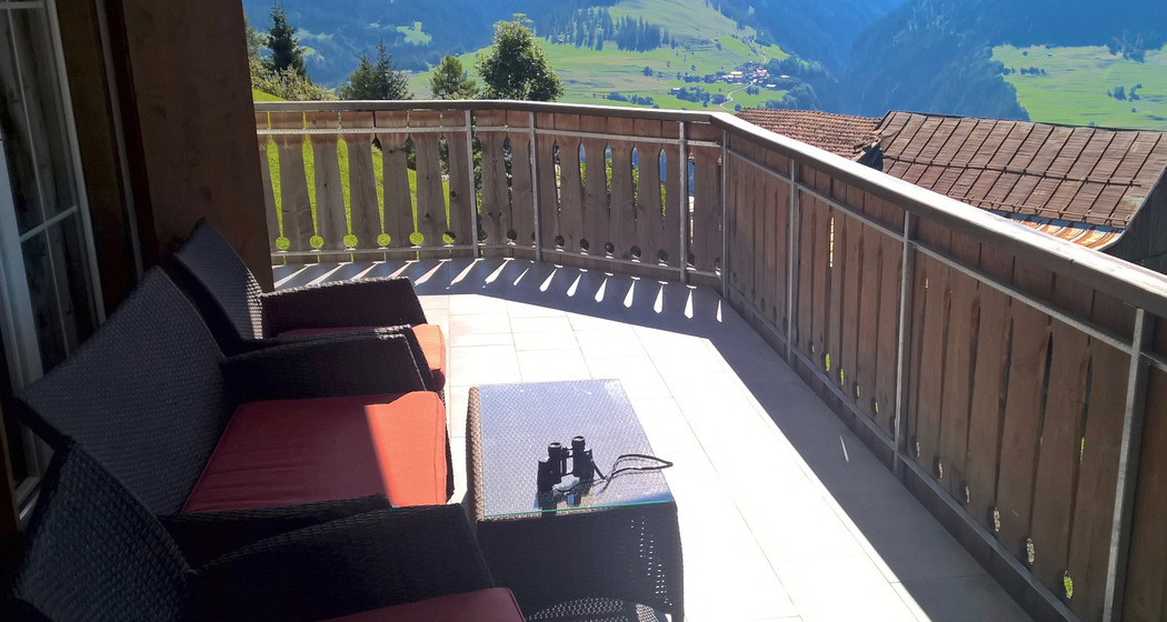 Ferienwohnung Residenza Bein - Terrasse