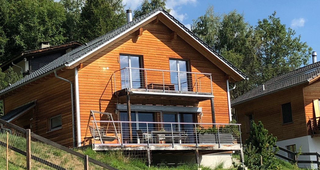 Ferienhaus Casa Montana - Ansicht Sommer