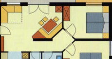 Ferienwohnung Grundriss
