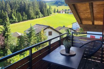 Ferienwohnung Vorpifal 19 - Aussicht Sommer