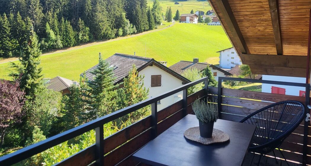 Ferienwohnung Vorpifal 19 - Aussicht Sommer