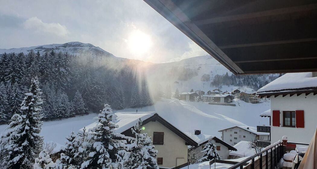 Ferienwohnung Vorpifal 19 - Aussicht Winter