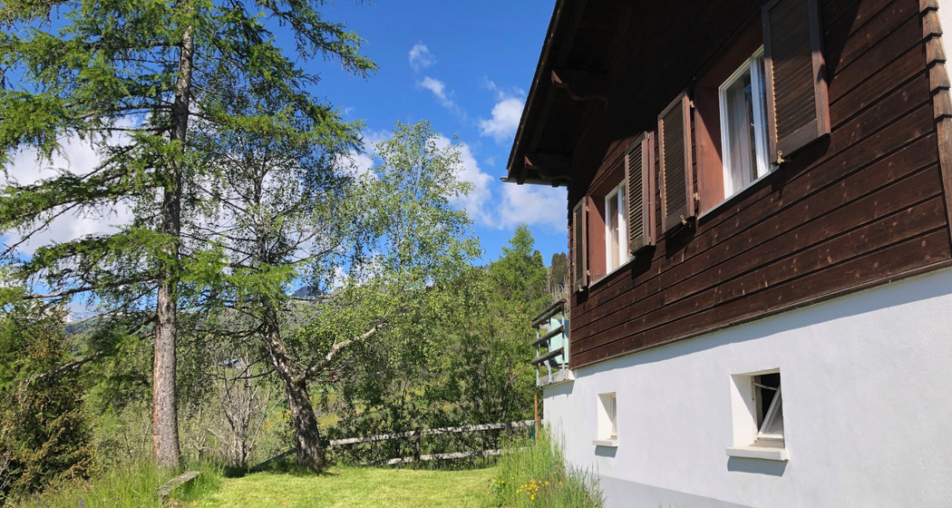 Ferienhaus Padrus - Ansicht Sommer