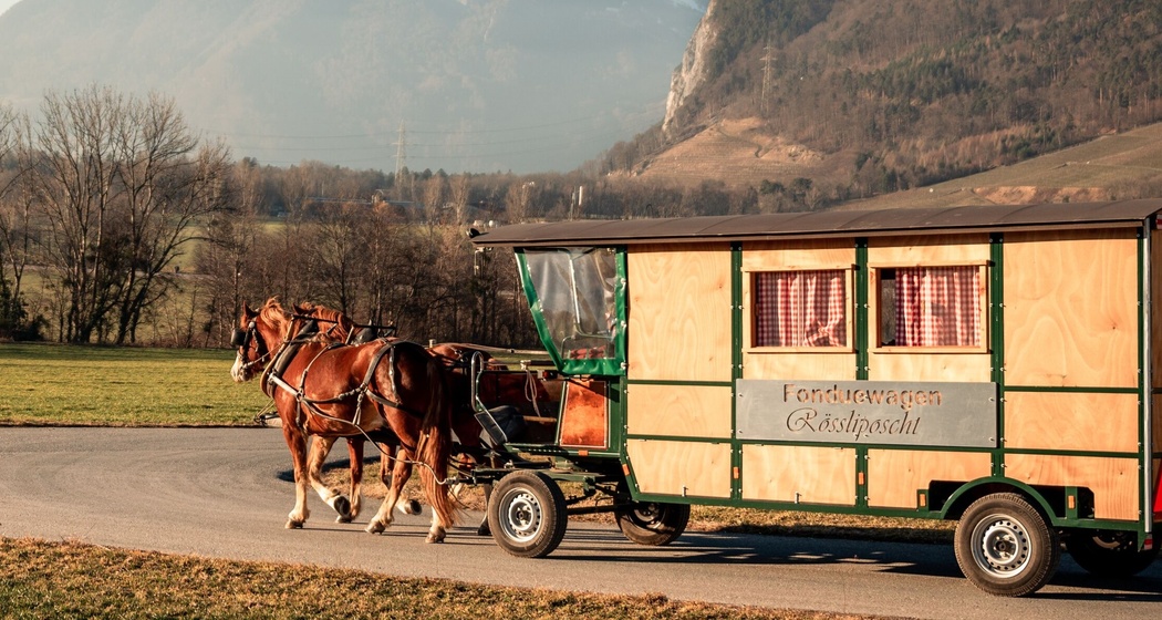 Fondue- Kutschenfahrt