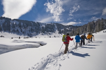 Schneeschuhwanderung am Flumserberg