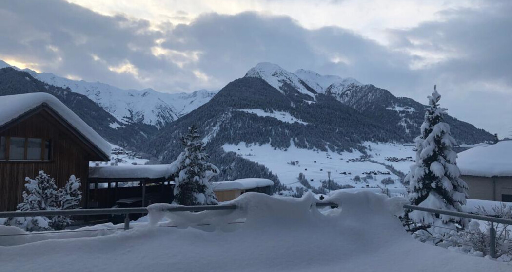 Ferienwohnung Gibbs - Aussicht Winter