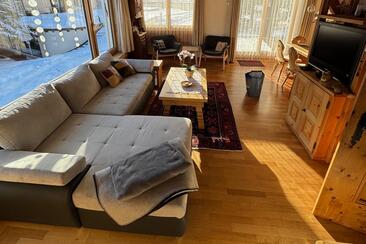 Living room with seating area