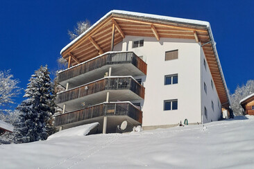 Ferienwohnung Spilgè - Ansicht Winter