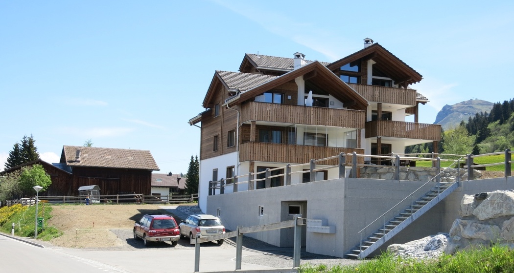 Ferienwohnung Hirtegga 2 - Aussenansicht Sommer