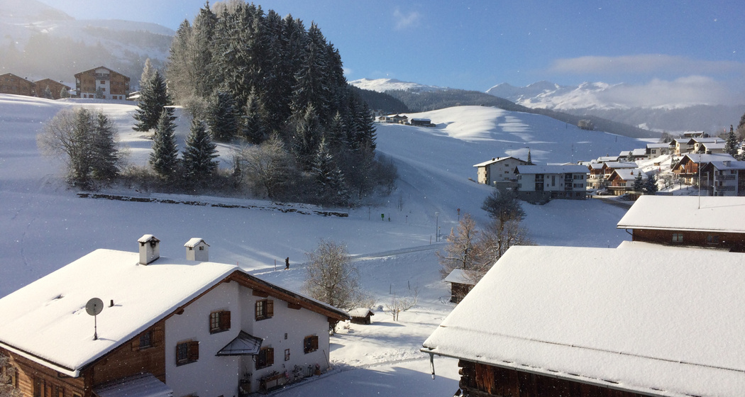 Ferienwohnung Arnika Attika - Aussicht Winter