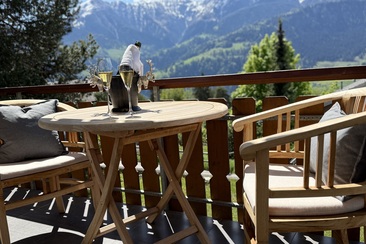 Time for two (our balcony and garden)