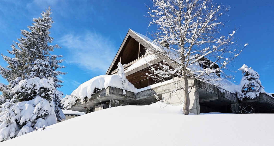 Haus Domo - Aussenansicht Winter